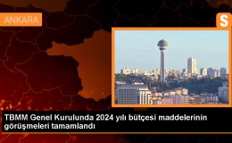 TBMM Genel Kurulunda 2024 yılı bütçesi maddelerinin görüşmeleri tamamlandı