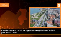 Van’da İl Müftülüğü bünyesinde görev yapan 86 imam AFAD gönüllüsü oldu