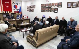 Haliliye Belediye Başkanı Mehmet Canpolat Şehit Aileleri ve Gazileri Ziyaret Etti
