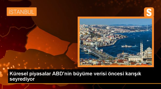 ABD’de büyüme verisi öncesi piyasalarda temkinli seyir