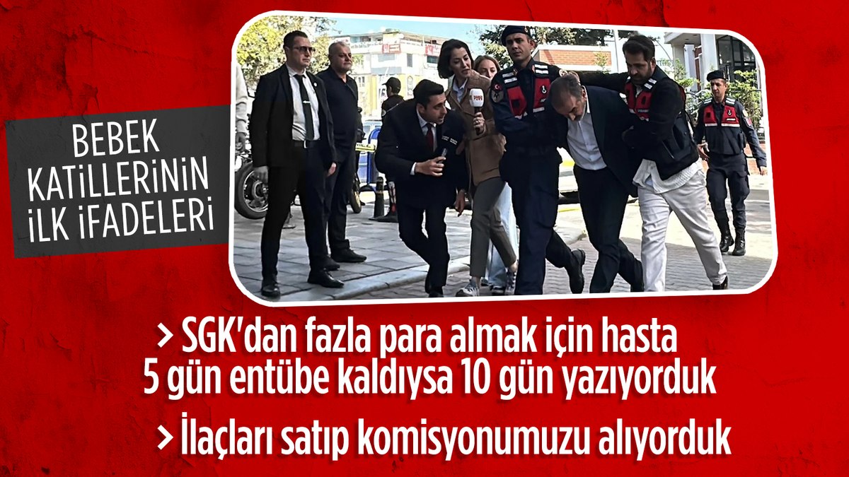 Yenidoğan Çetesi davasında tutuklu sanık Taşçı: İlaçları satıp komisyonumuzu alıyorduk