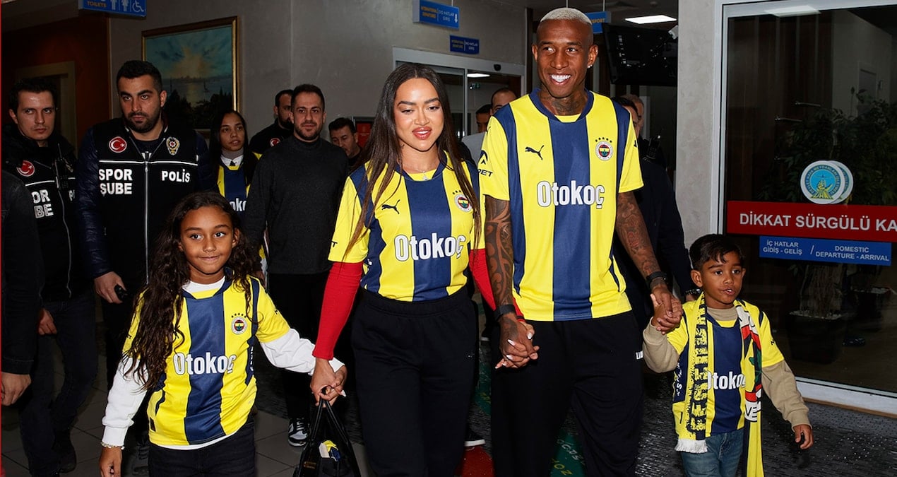 Anderson Talisca İstanbul’a indi, Fenerbahçe formasını giydi