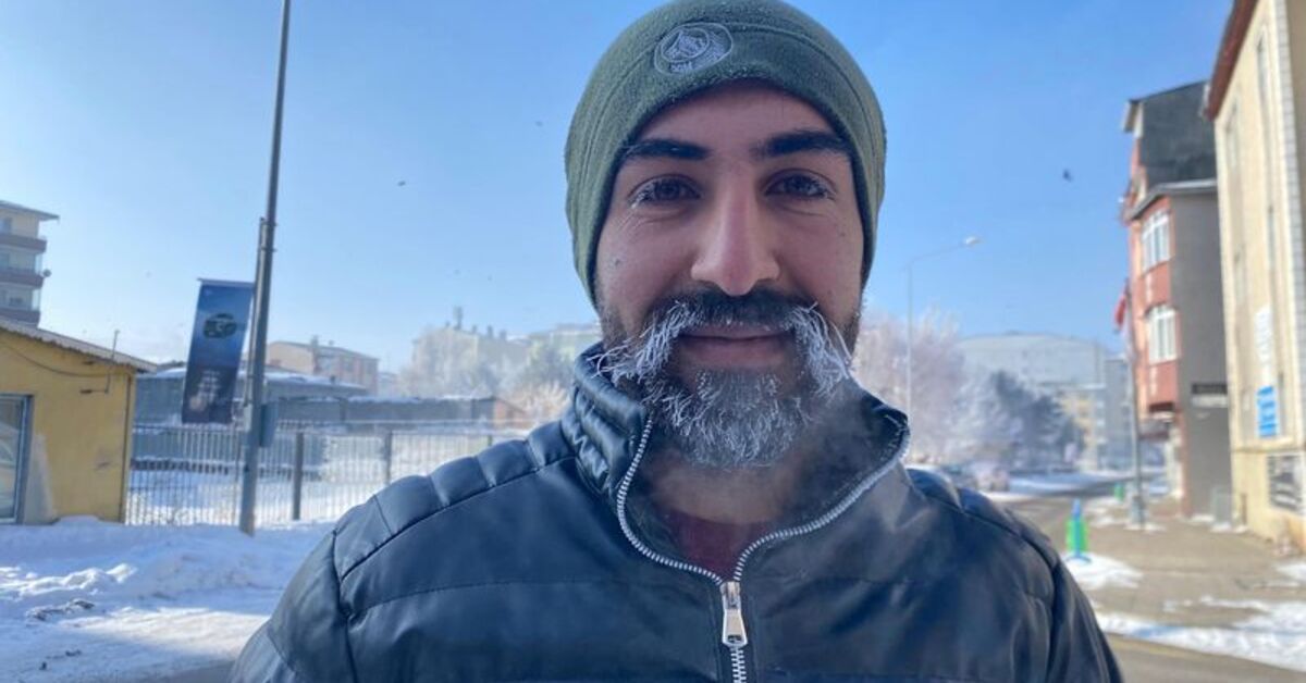 Tekman -34 dereceyi gördü! Şadırvanlar dondu!