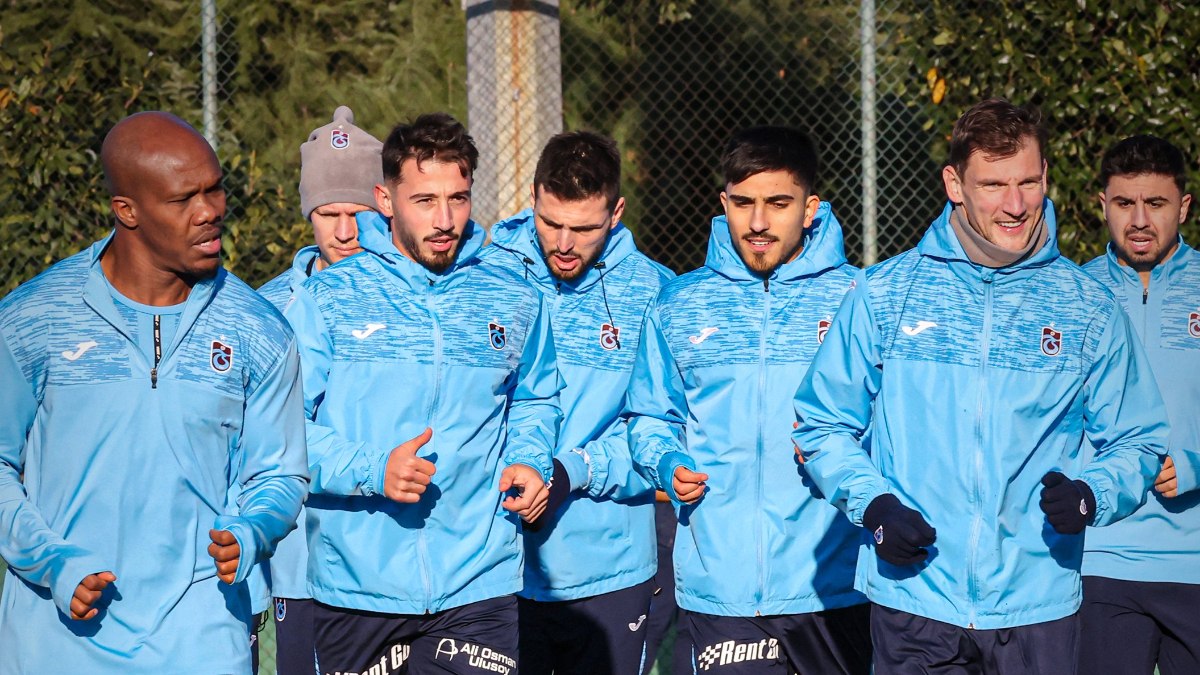Trabzonspor, Alanyaspor maçı hazırlıklarına devam etti