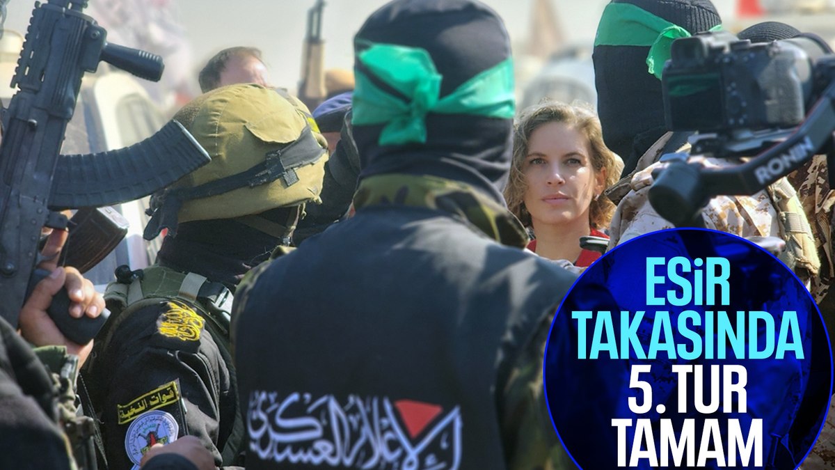 Hamas, İsrailli 3 esiri serbest bıraktı