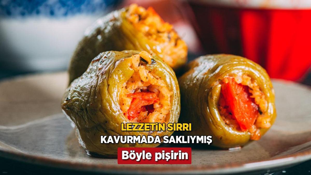 Soğanı kavurunca dolma şölene dönüyor! Kıtır kıtır etmesin, tadı katlansın